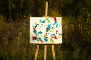 Obraz Chrapami Malowane 50x60 10