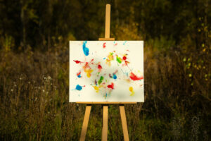 Obraz Chrapami Malowane 50x60 12