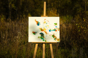 Obraz Chrapami Malowane 50x60 14