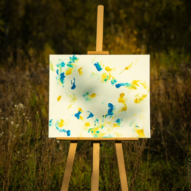 Obraz Chrapami Malowane 50x60 16