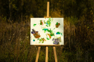 Obraz Chrapami Malowane 50x60 18