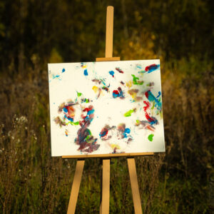 Obraz Chrapami Malowane 50x60 19