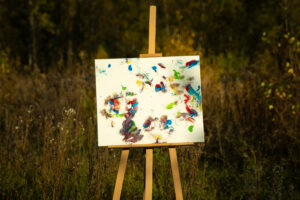 Obraz Chrapami Malowane 50x60 19