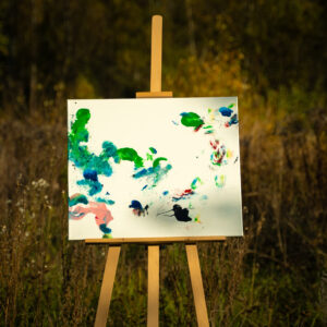 Obraz Chrapami Malowane 50x60 23