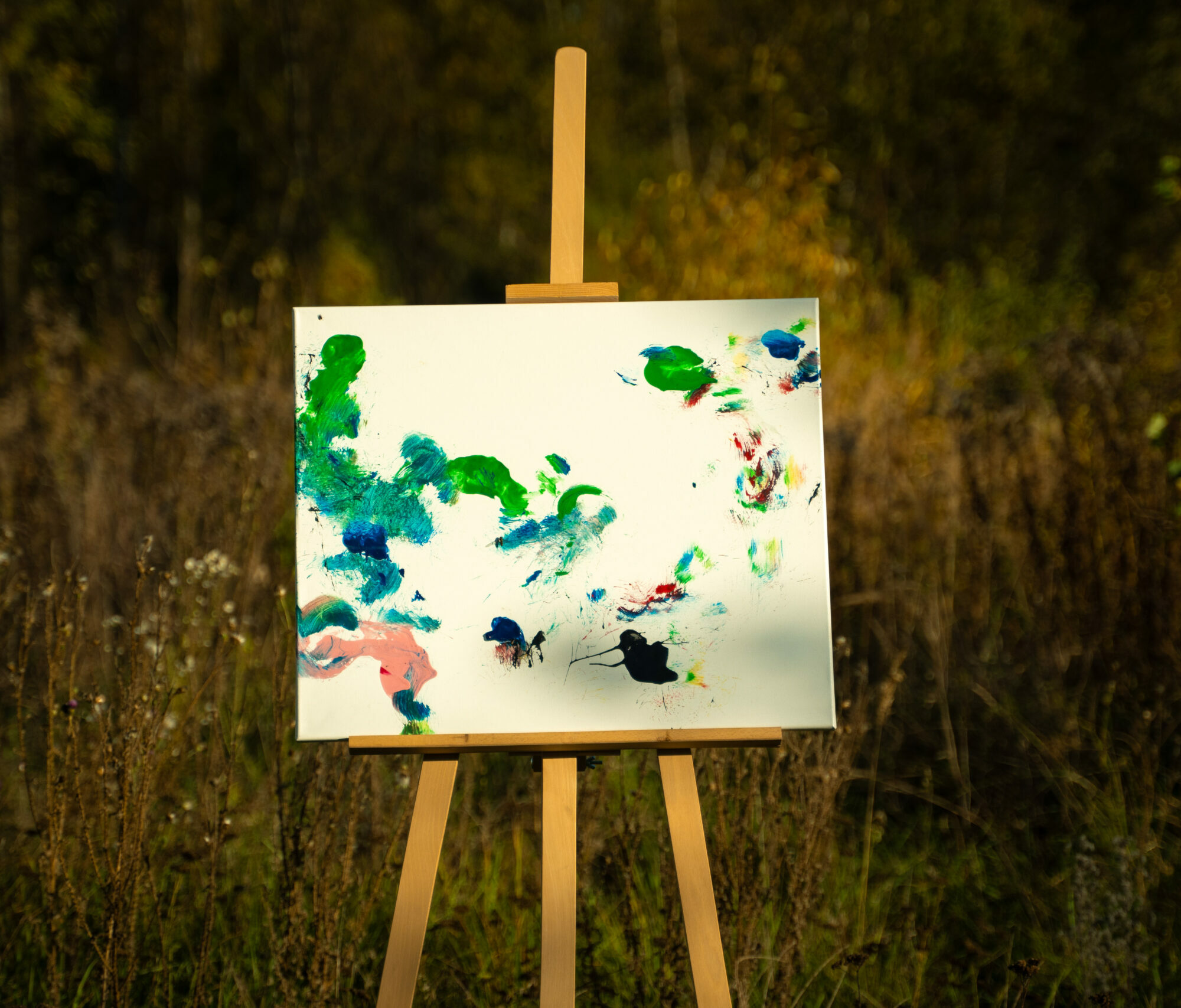 Obraz Chrapami Malowane 50x60 23