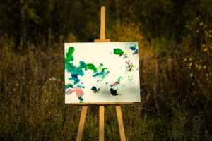 Obraz Chrapami Malowane 50x60 23