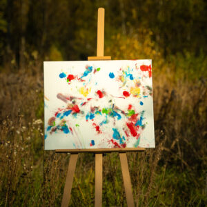 Obraz Chrapami Malowane 50x60 24