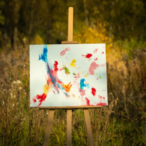 Obraz Chrapami Malowane 50x60 25