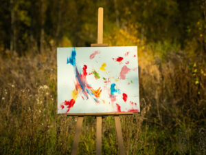 Obraz Chrapami Malowane 50x60 25