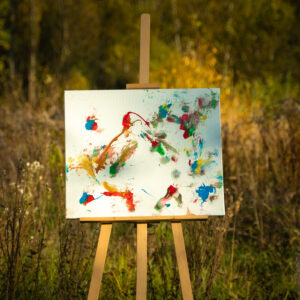 Obraz Chrapami Malowane 50x60 29