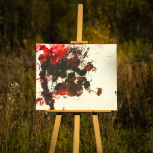 Obraz Chrapami Malowane 50x60 3