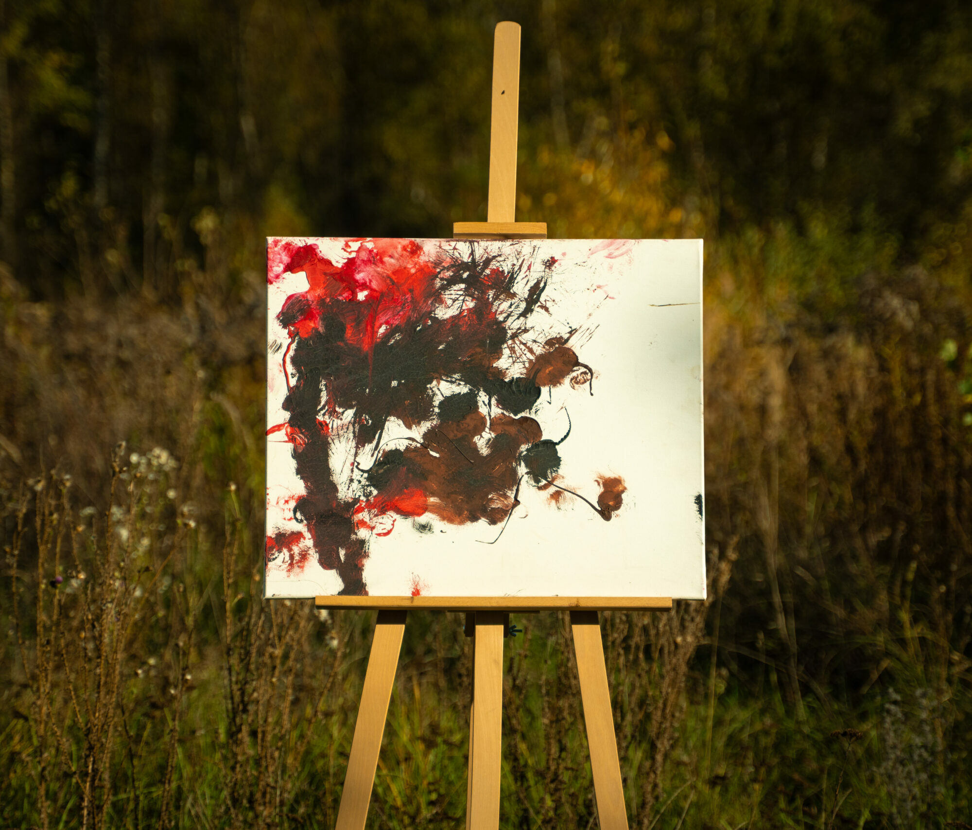 Obraz Chrapami Malowane 50x60 3