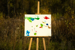 Obraz Chrapami Malowane 50x60 4