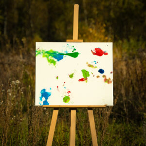 Obraz Chrapami Malowane 50x60 4