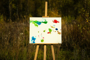 Obraz Chrapami Malowane 50x60 4