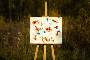 Obraz Chrapami Malowane 50x60 5