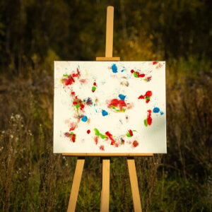 Obraz Chrapami Malowane 50x60 5