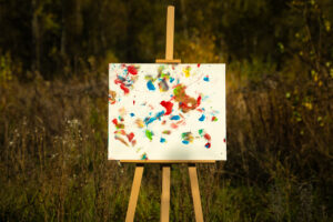 Obraz Chrapami Malowane 50x60 6