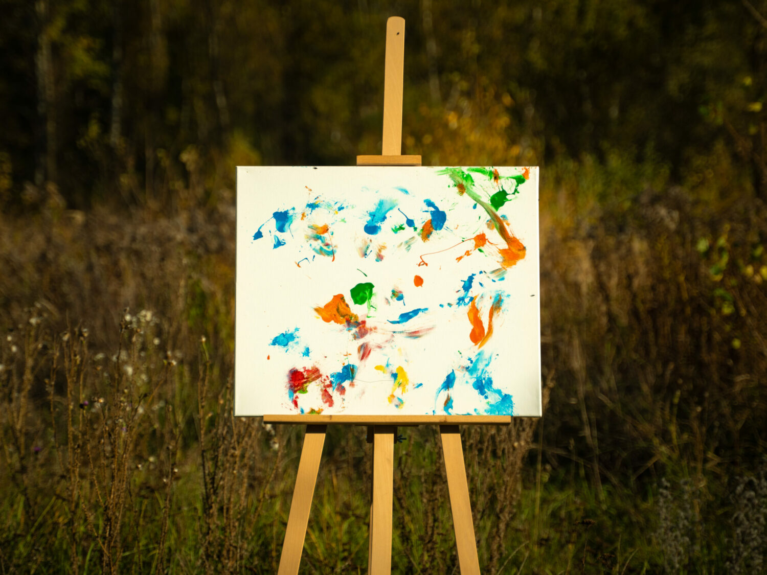 Obraz Chrapami Malowane 50x60 7