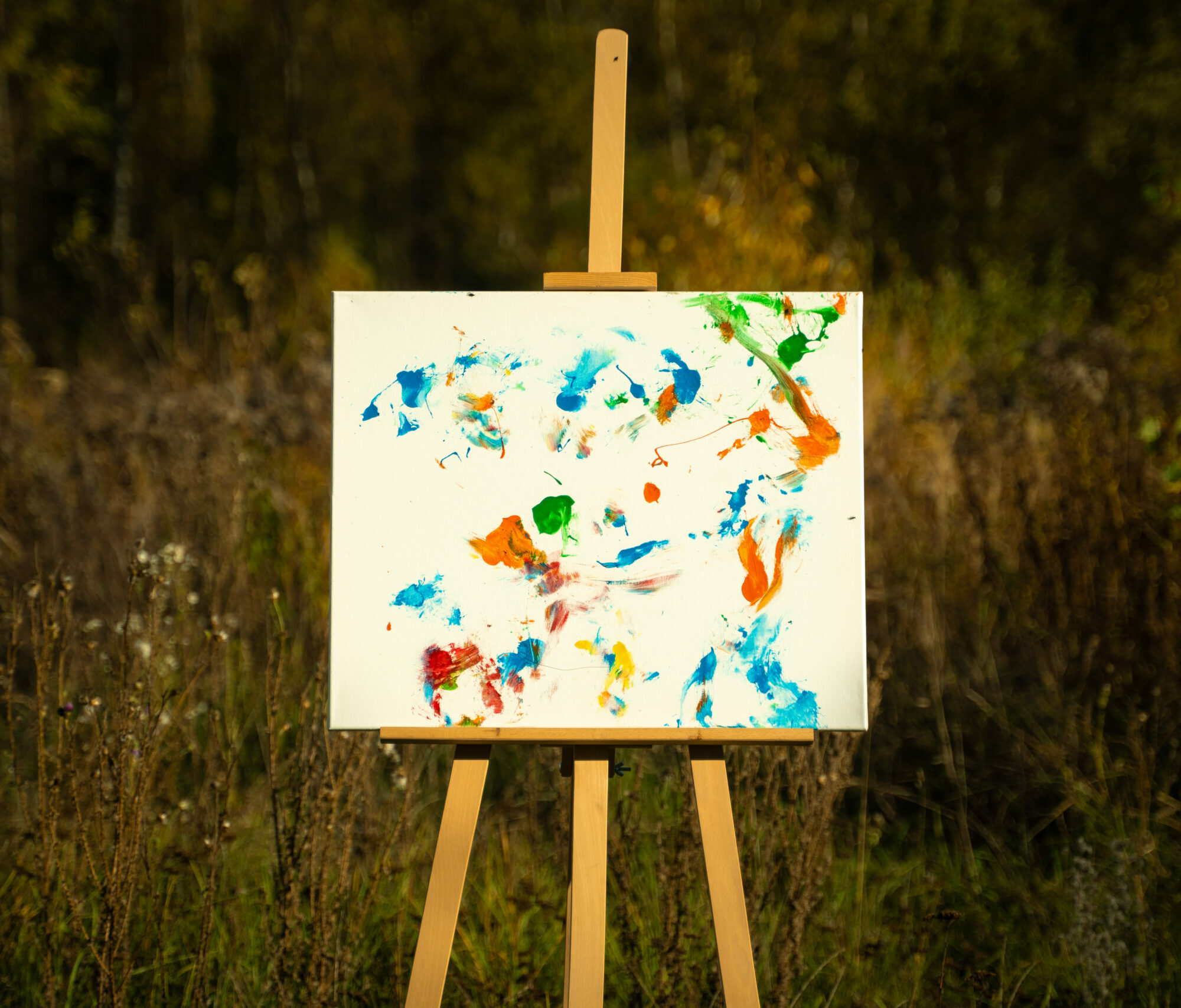 Obraz Chrapami Malowane 50x60 7