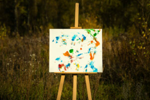 Obraz Chrapami Malowane 50x60 7