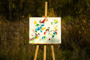 Obraz Chrapami Malowane 50x60 9