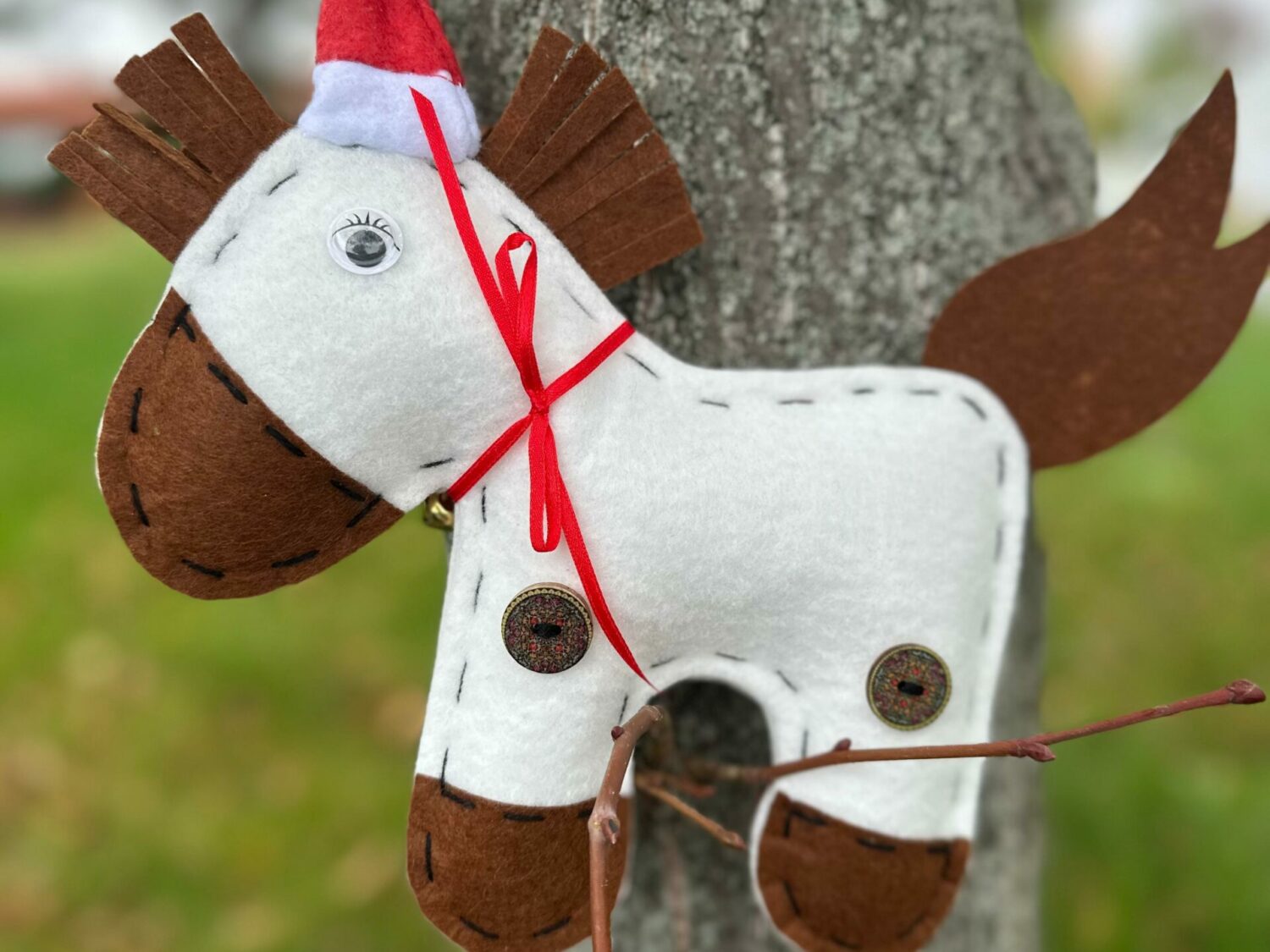 Kopyciak Mikołaj biały