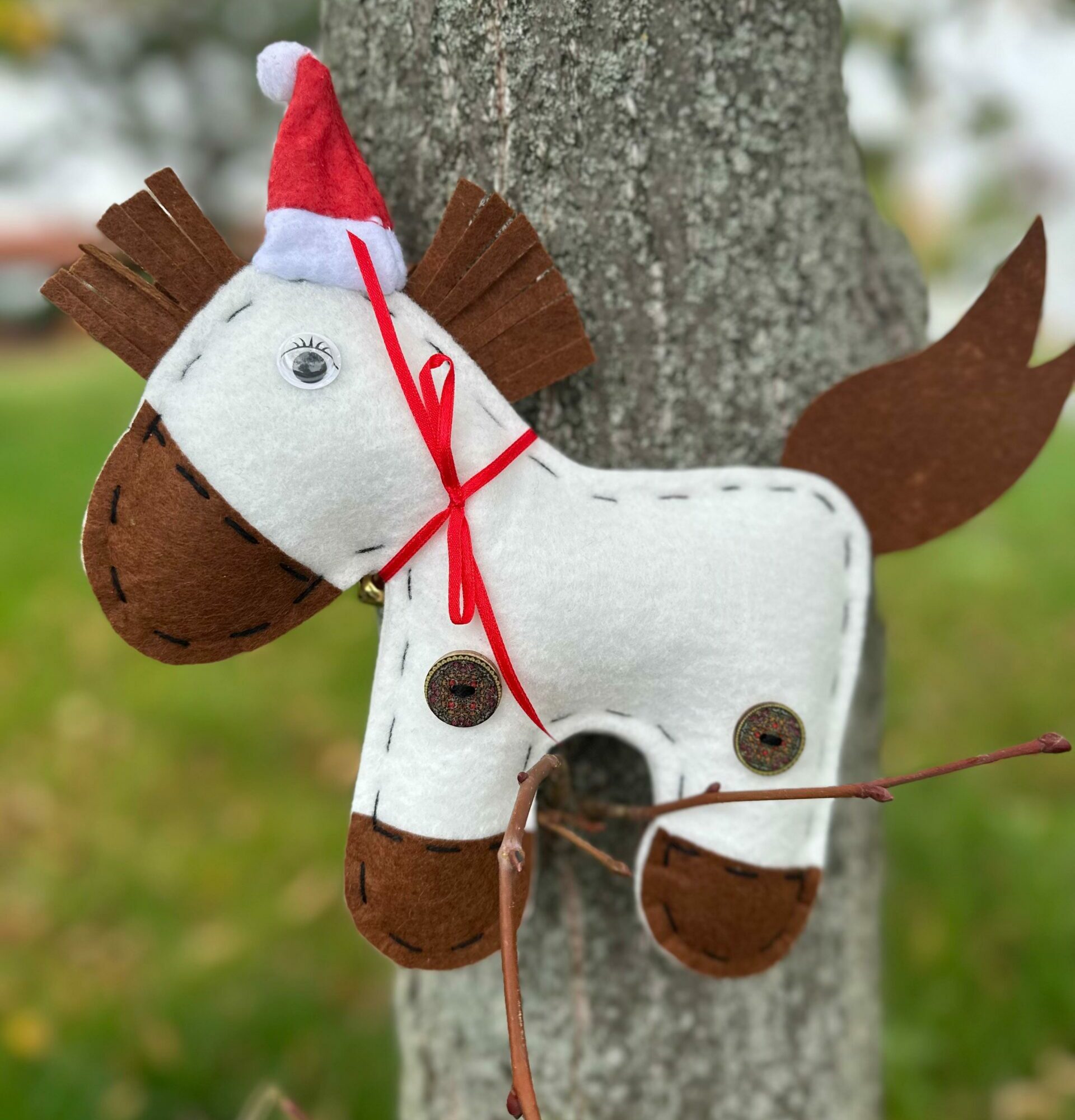 Kopyciak Mikołaj biały