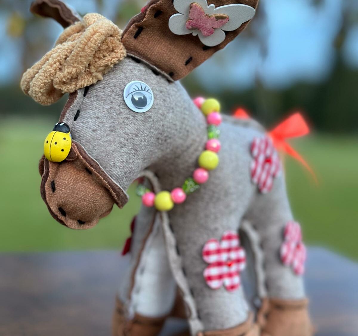 Kopyciak Osiołek Dziewczynka