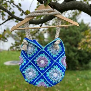 Torba Handmade w kwiaty