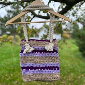 Torba Handmade fioletowa