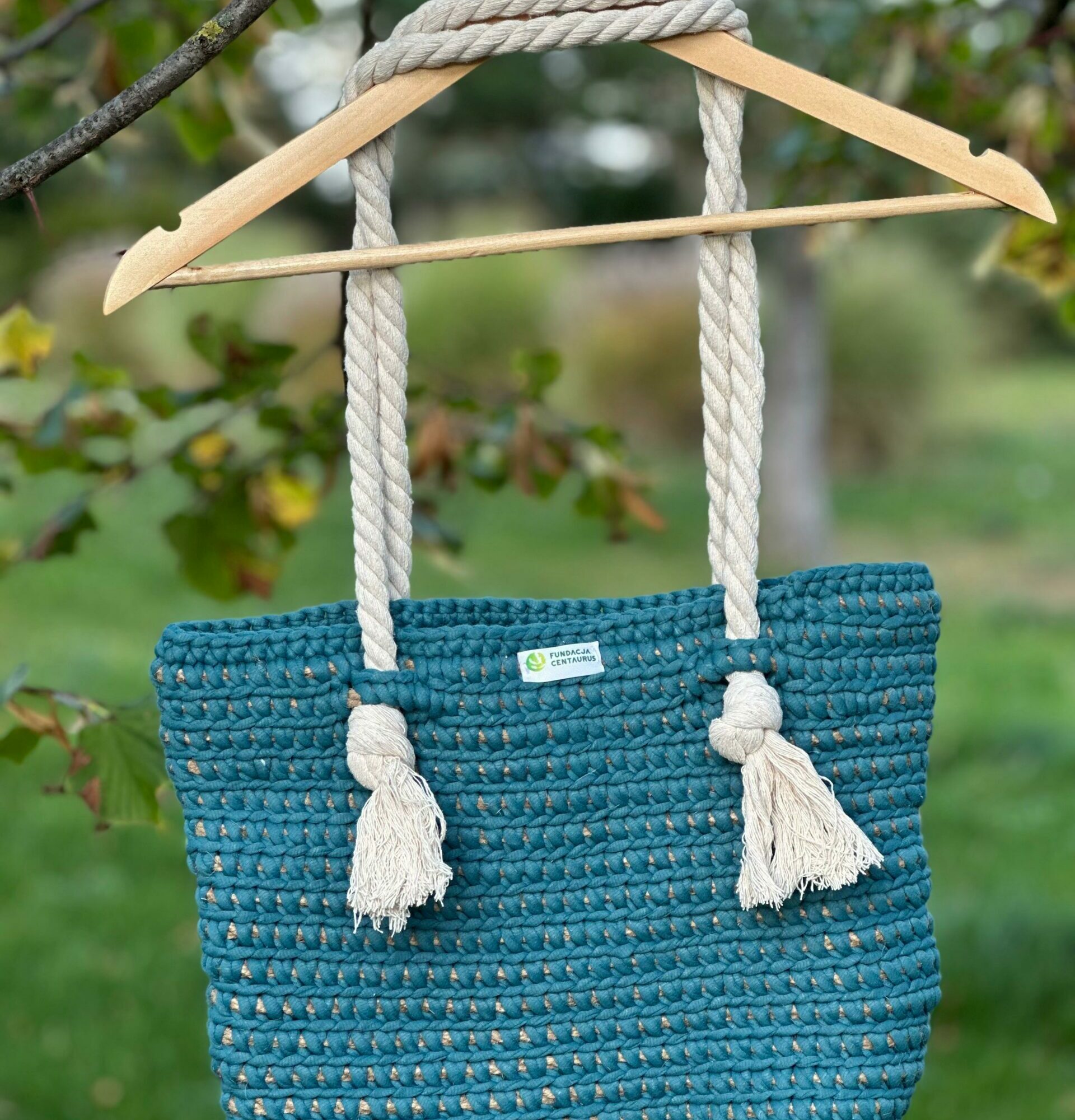 Torba Handmade zielona