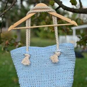 Torba Handmade błękitna
