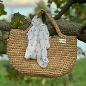 Torba Handmade z apaszką