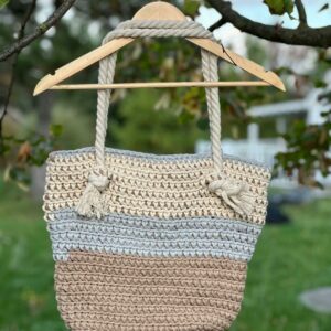 Torba Handmade w odcieniach beżu