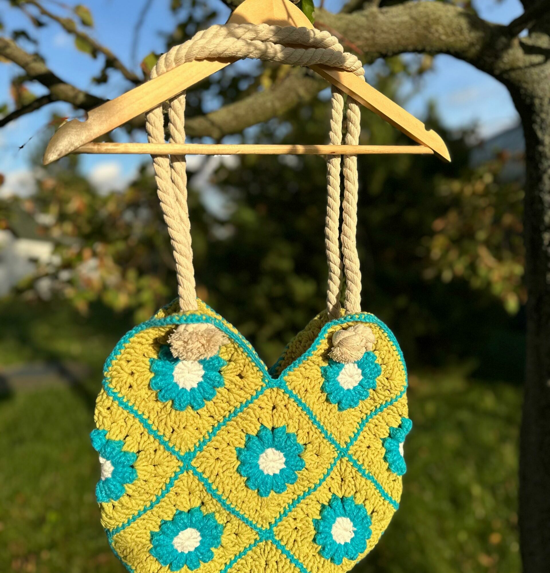 Torba Handmade żółta