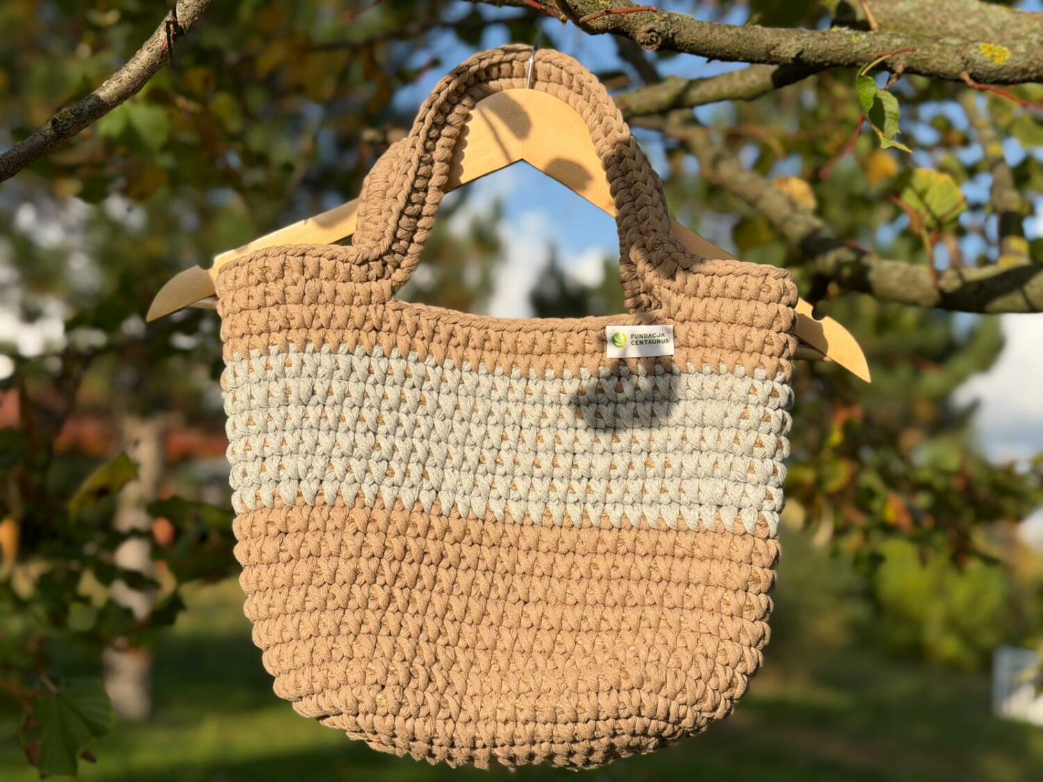 Torba Handmade beżowa