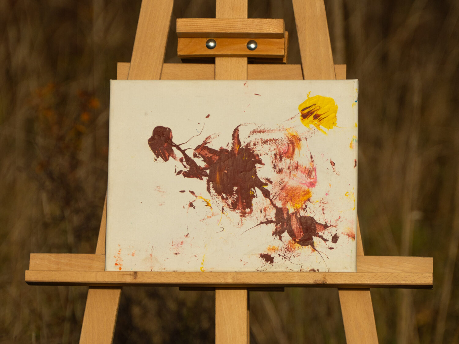 Obraz Chrapami Malowane 25x30 1