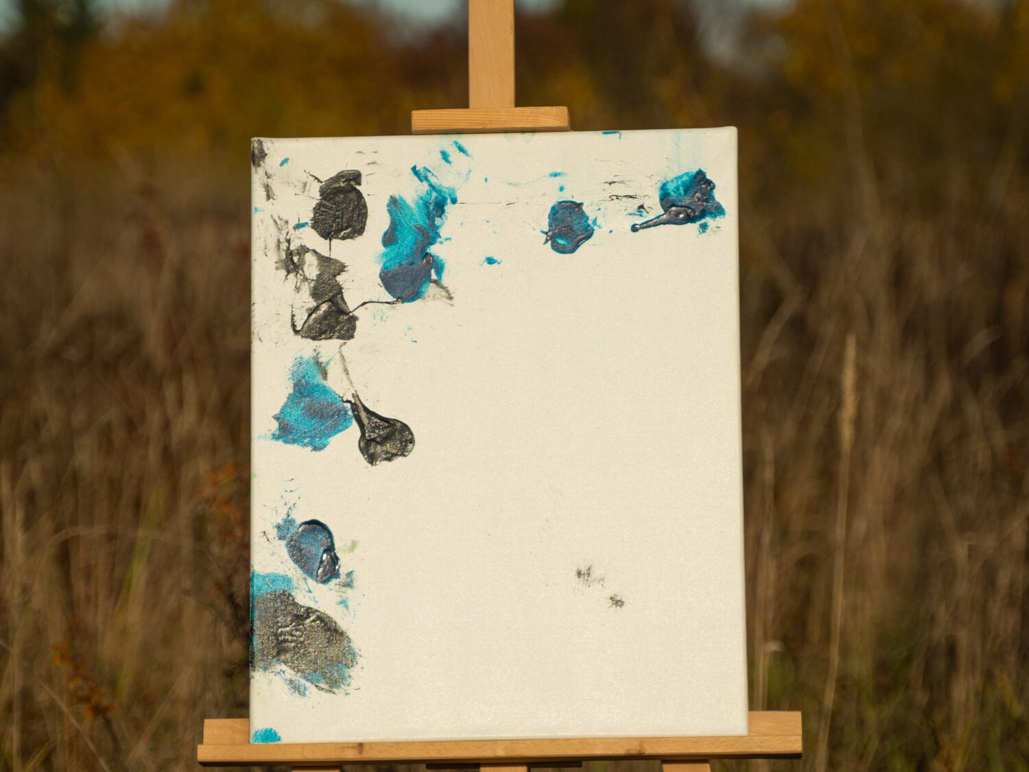 Obraz Chrapami Malowane 40x50 13