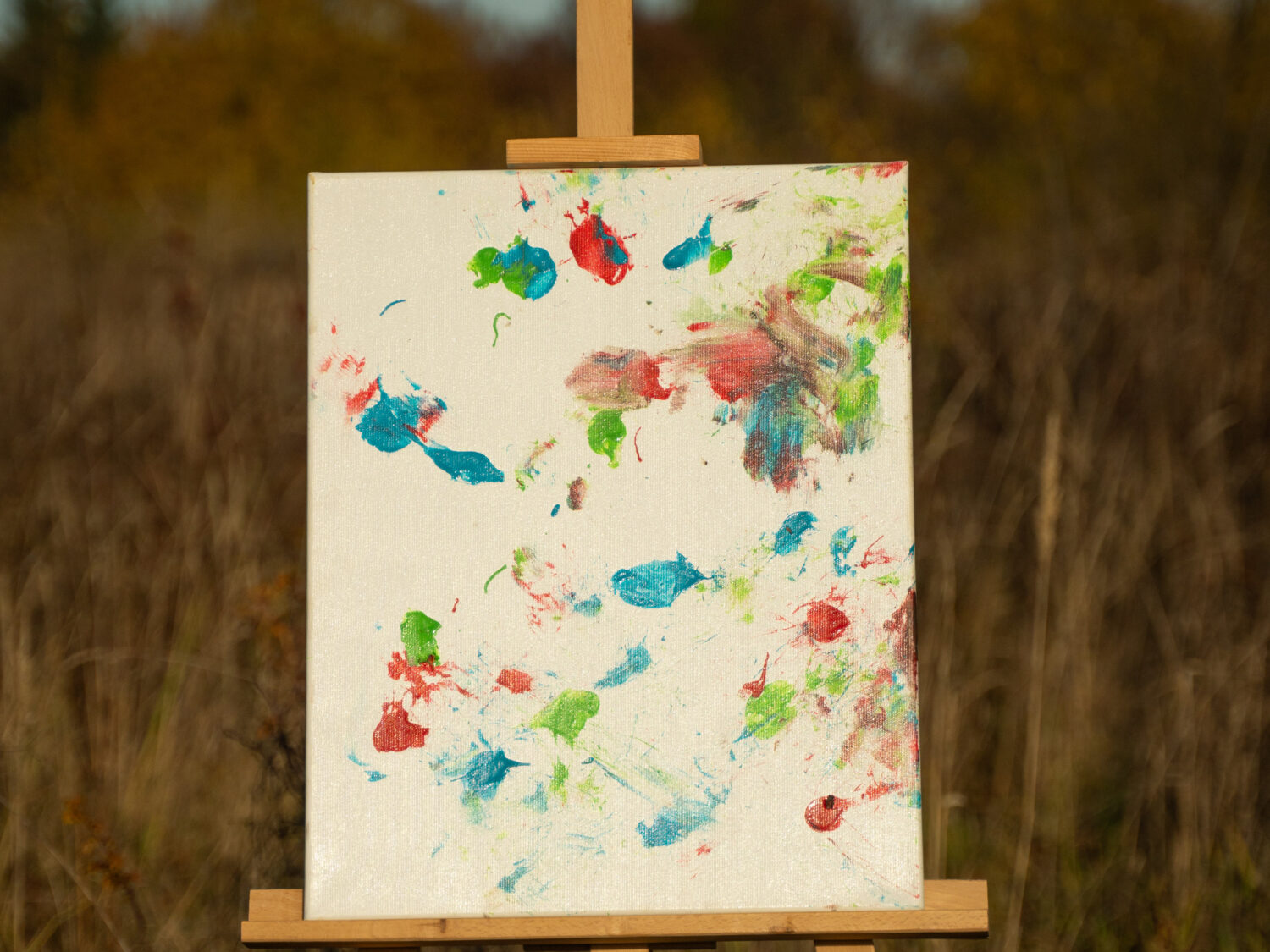 Obraz Chrapami Malowane 40x50 2