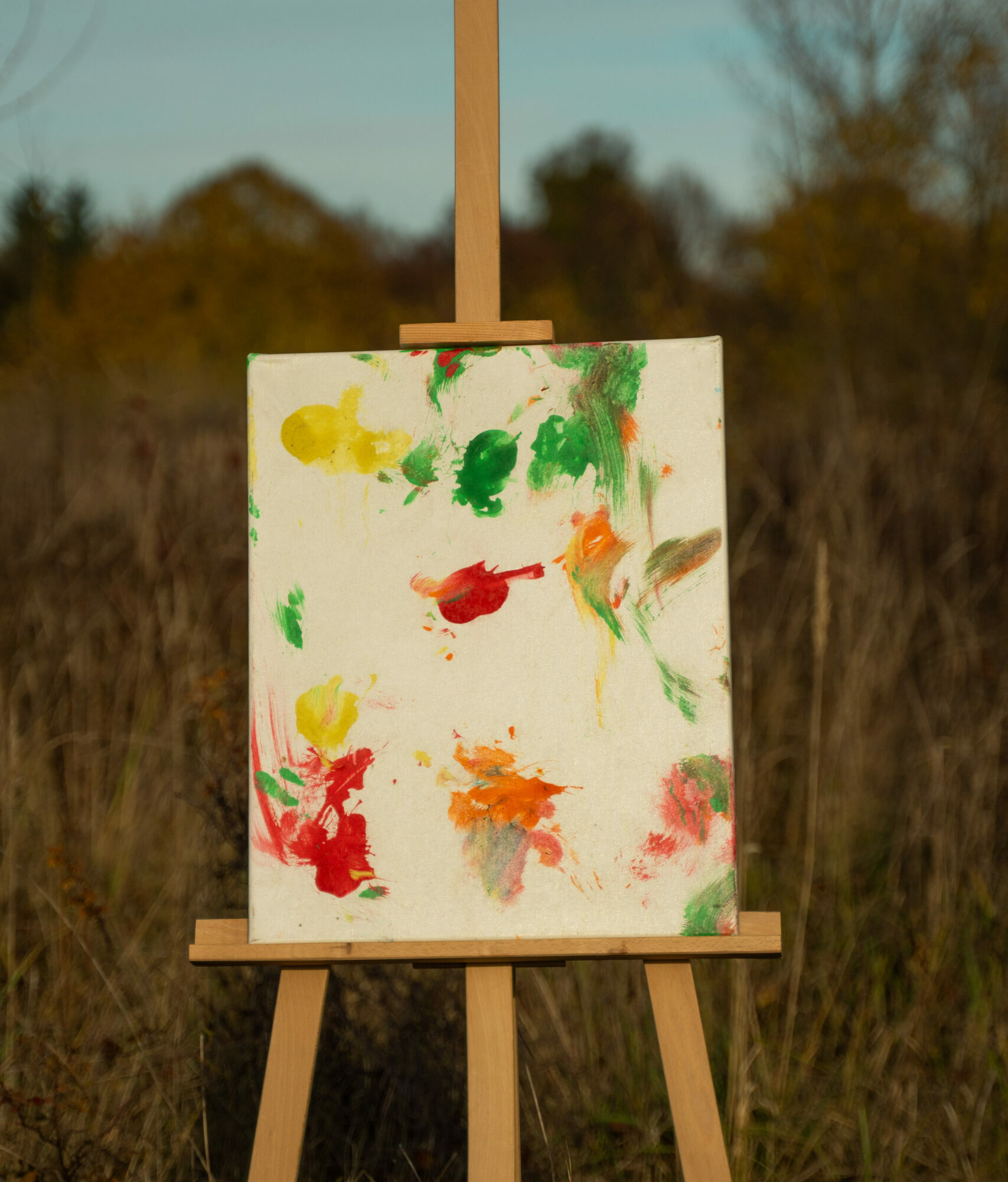 Obraz Chrapami Malowane 40x50 8