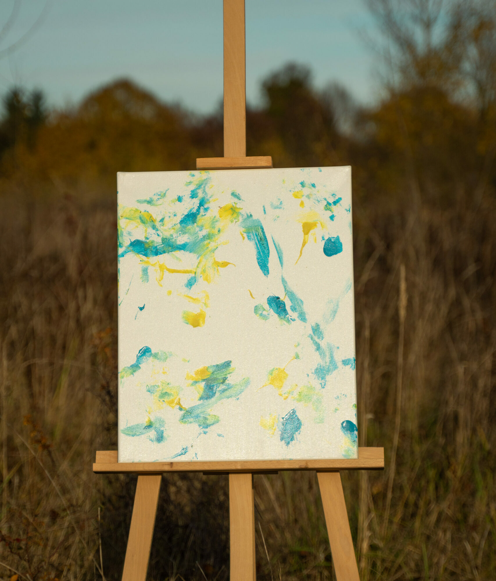 Obraz Chrapami Malowane 40x50 9