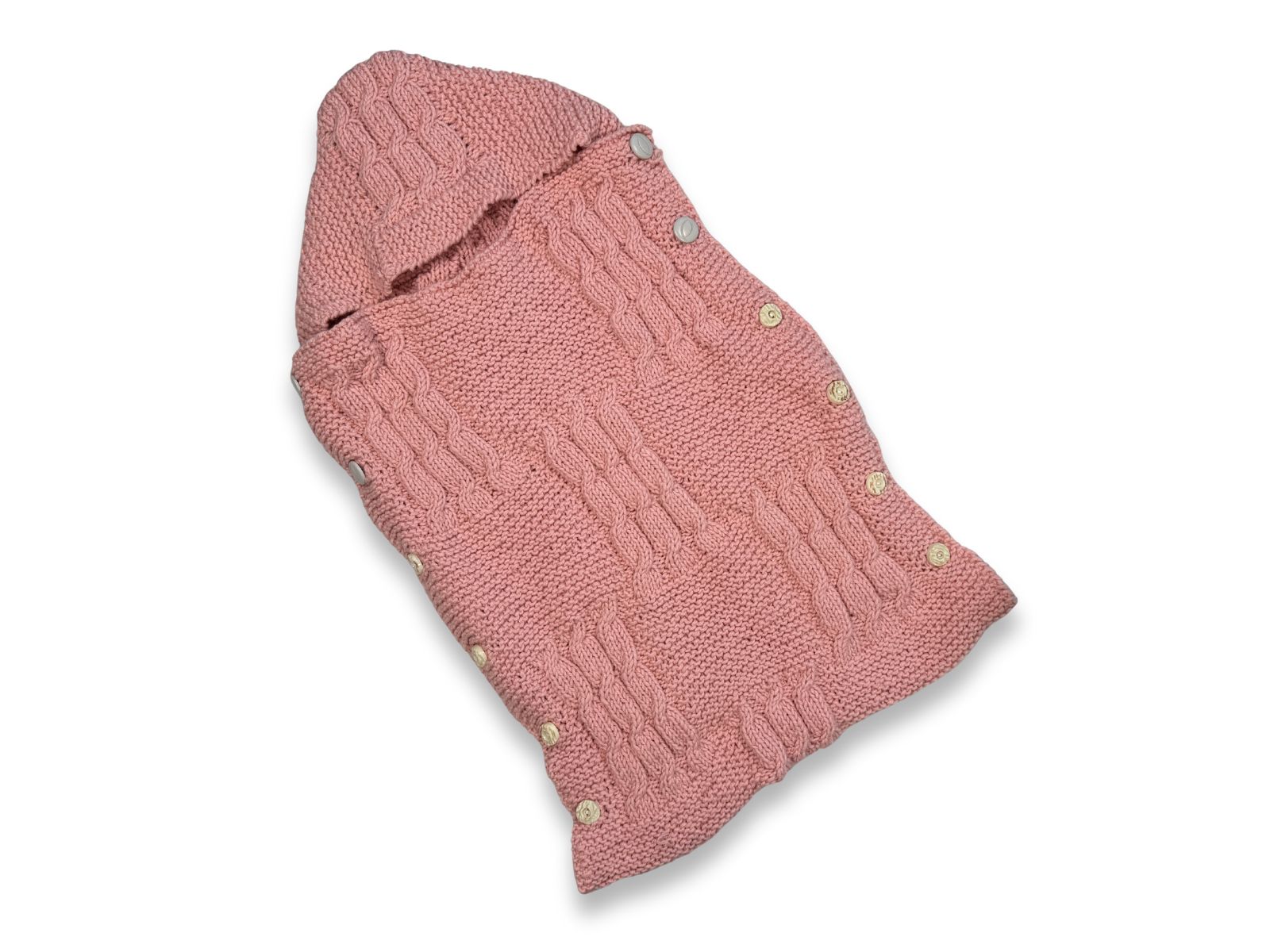 Becik handmade różowy