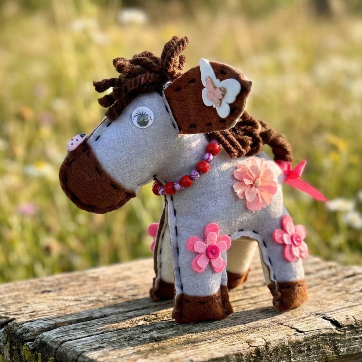 Kopyciak osiołek brąz