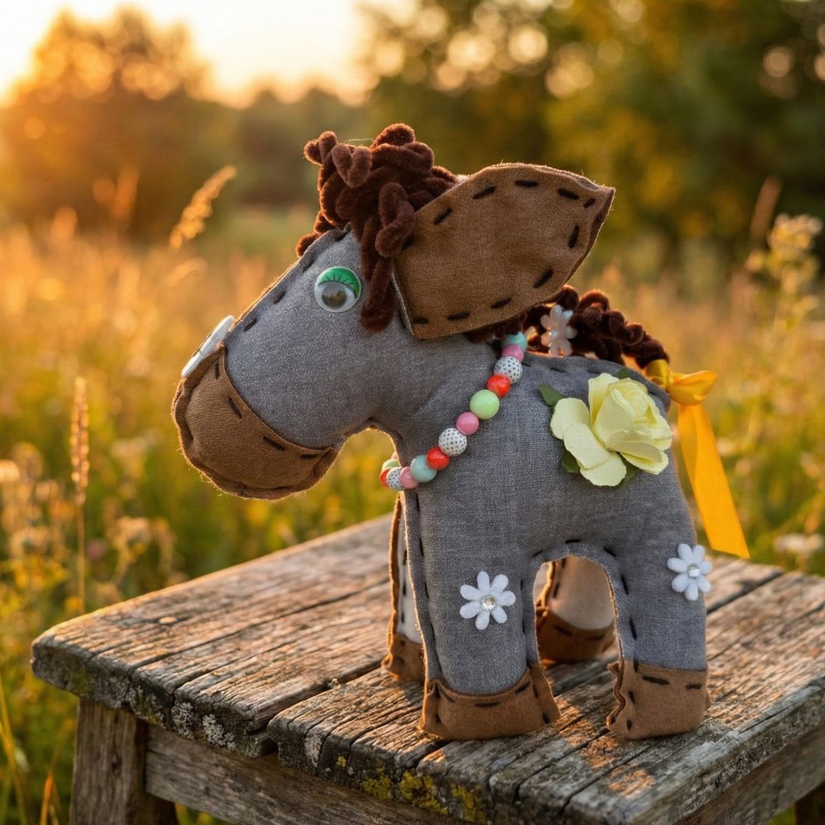 Kopyciak osiołek róża