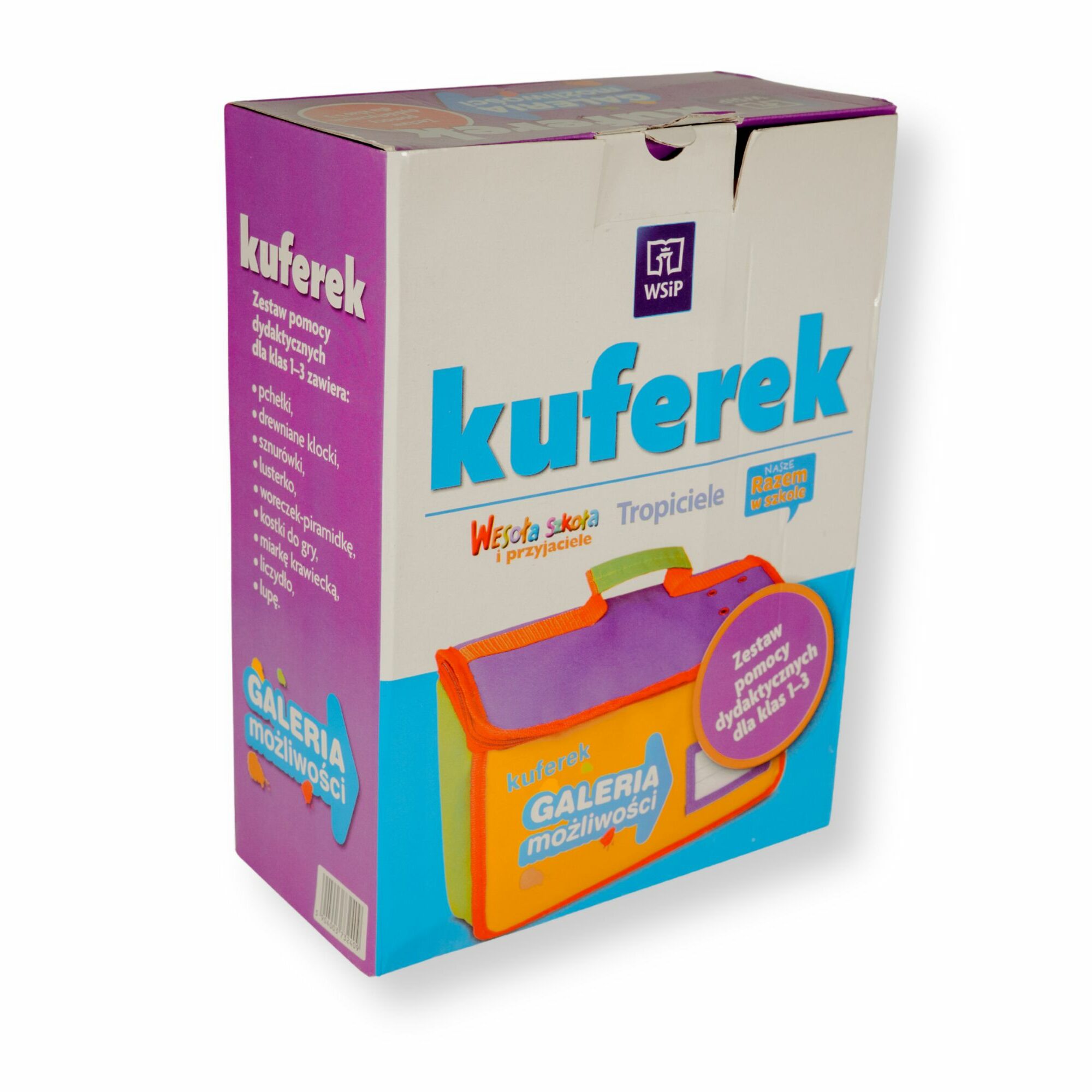 Kuferek pomocy dydaktycznych dla klas 1-3