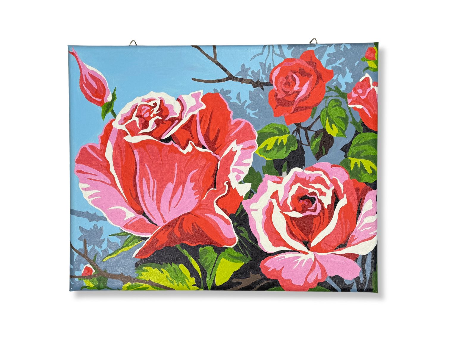 Obraz 40x50 w kwiaty