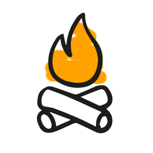 Ognisko z Centaurusem