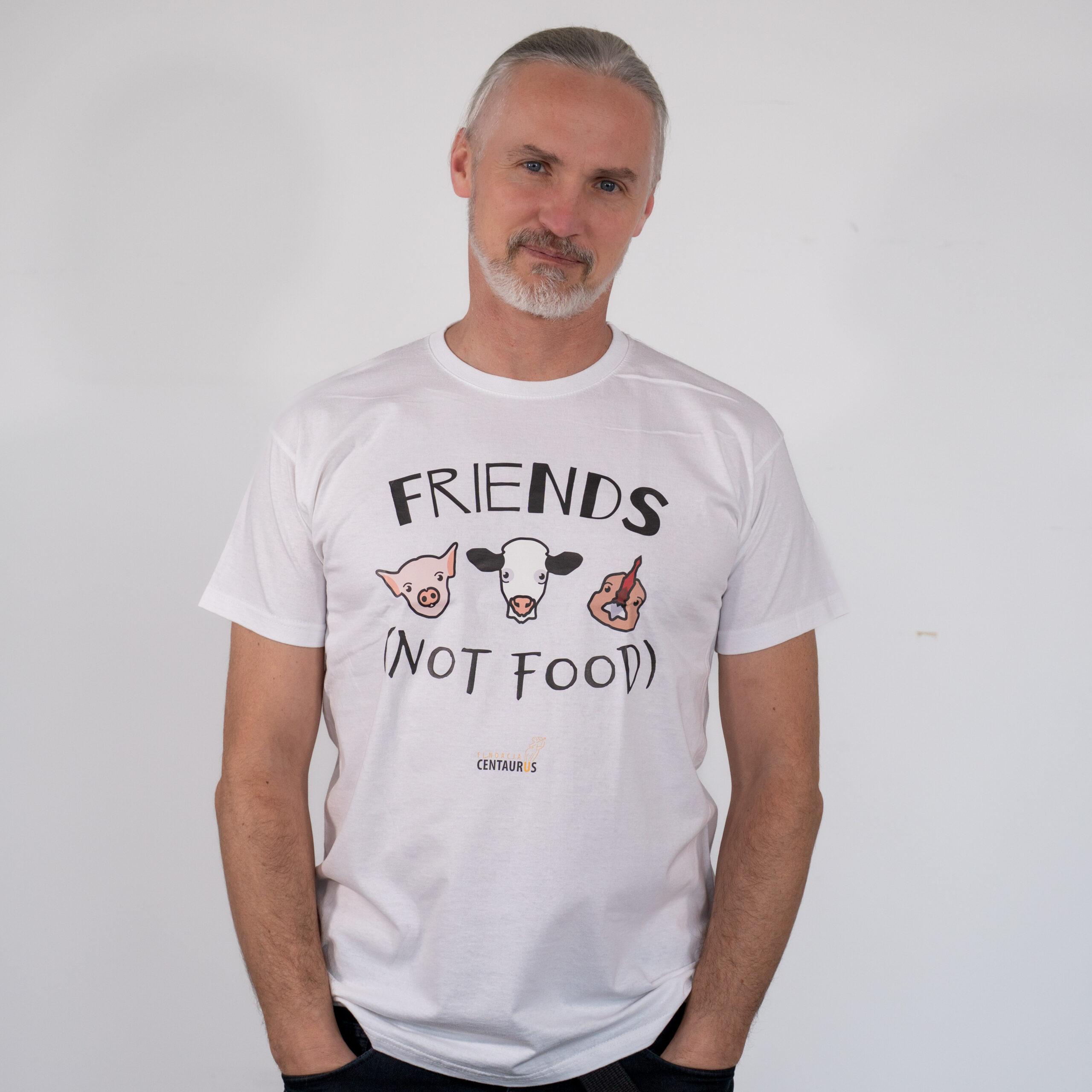 Koszulka męska - Friends (not food)