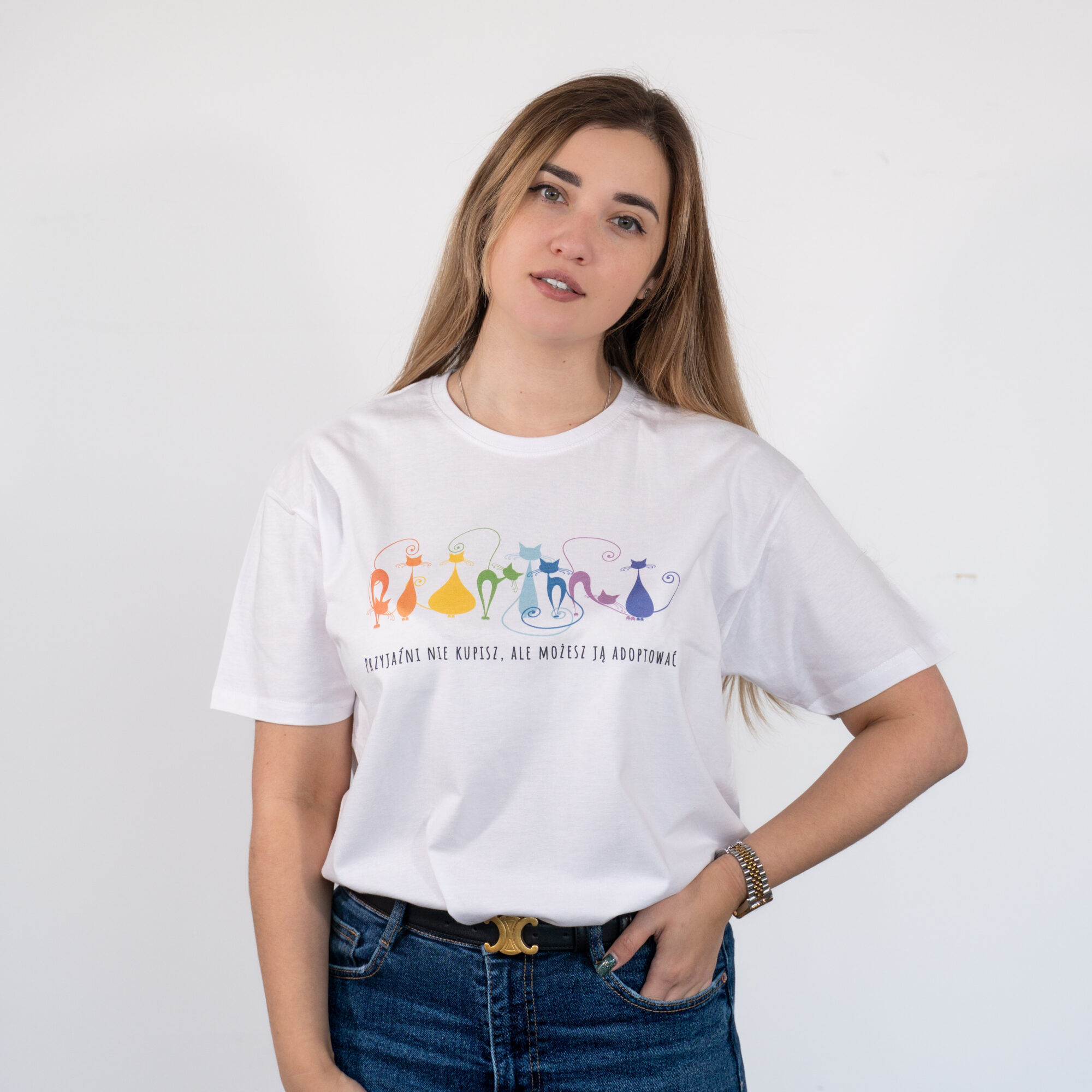 Koszulka damska koty